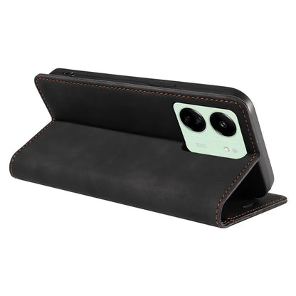 BETOPNICE 003 for Xiaomi Redmi 13C 4G / Poco C65 4G Case RFID Blocking Phone Foldable Stand Cover