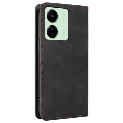 BETOPNICE 003 for Xiaomi Redmi 13C 4G / Poco C65 4G Case RFID Blocking Phone Foldable Stand Cover