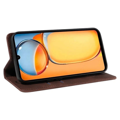 BETOPNICE 003 for Xiaomi Redmi 13C 4G / Poco C65 4G Case RFID Blocking Phone Foldable Stand Cover