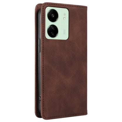 BETOPNICE 003 for Xiaomi Redmi 13C 4G / Poco C65 4G Case RFID Blocking Phone Foldable Stand Cover