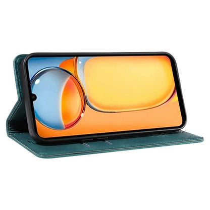 BETOPNICE 003 for Xiaomi Redmi 13C 4G / Poco C65 4G Case RFID Blocking Phone Foldable Stand Cover