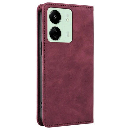 BETOPNICE 003 for Xiaomi Redmi 13C 4G / Poco C65 4G Case RFID Blocking Phone Foldable Stand Cover