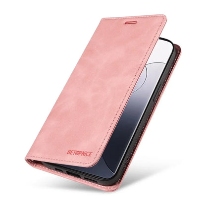 BETOPNICE 003 for Xiaomi 14 Pro Case Well-protected RFID Blocking Phone Stand Cover