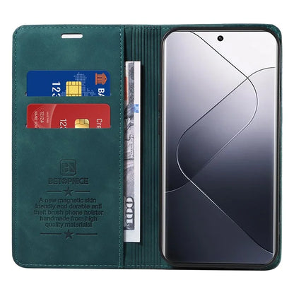 BETOPNICE 003 for Xiaomi 14 Pro Case Well-protected RFID Blocking Phone Stand Cover