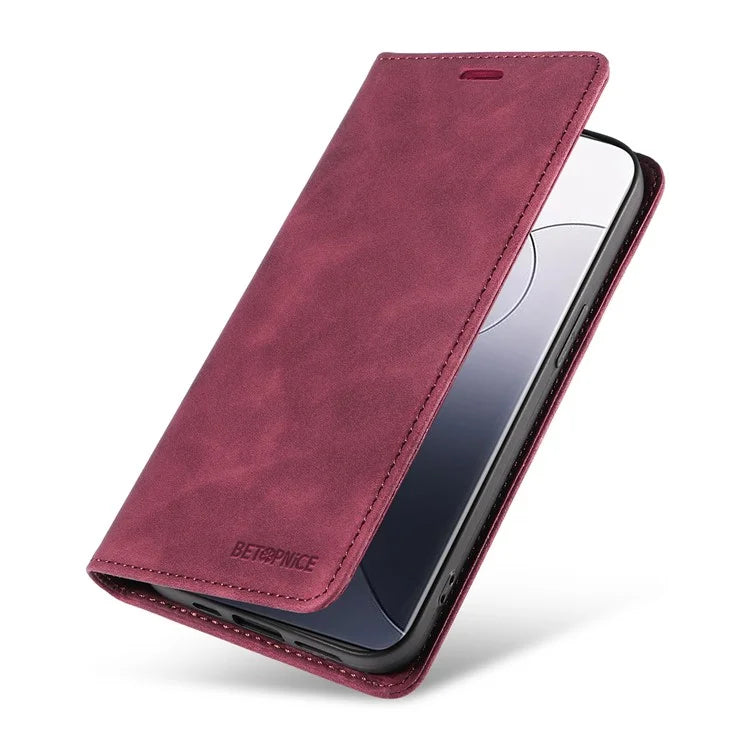 BETOPNICE 003 for Xiaomi 14 Pro Case Well-protected RFID Blocking Phone Stand Cover