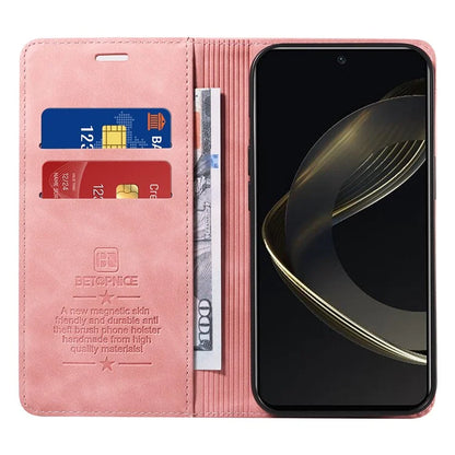 BETOPNICE 003 for Huawei nova 11 SE Case RFID Blocking Magnetic Closing Leather Cover
