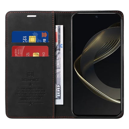 BETOPNICE 003 for Huawei nova 11 SE Case RFID Blocking Magnetic Closing Leather Cover