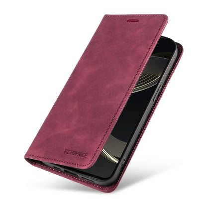 BETOPNICE 003 for Huawei nova 11 SE Case RFID Blocking Magnetic Closing Leather Cover