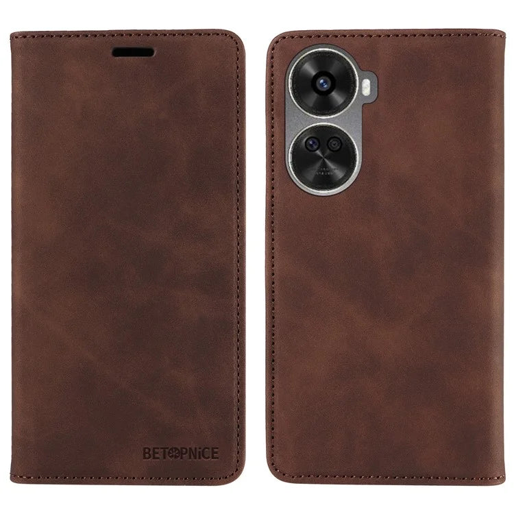BETOPNICE 003 for Huawei nova 11 SE Case RFID Blocking Magnetic Closing Leather Cover