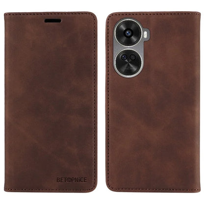 BETOPNICE 003 for Huawei nova 11 SE Case RFID Blocking Magnetic Closing Leather Cover