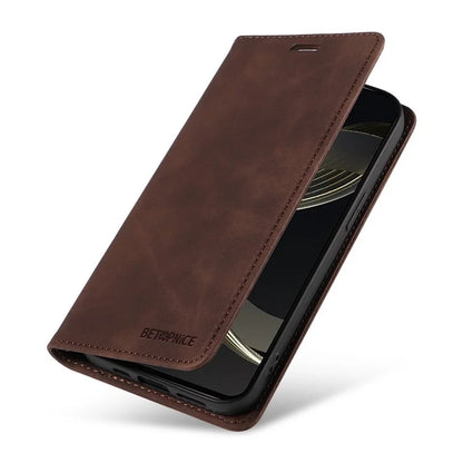BETOPNICE 003 for Huawei nova 11 SE Case RFID Blocking Magnetic Closing Leather Cover