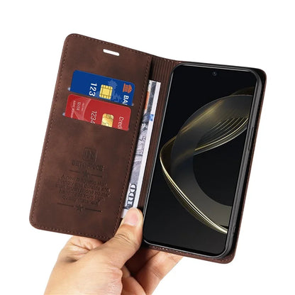 BETOPNICE 003 for Huawei nova 11 SE Case RFID Blocking Magnetic Closing Leather Cover