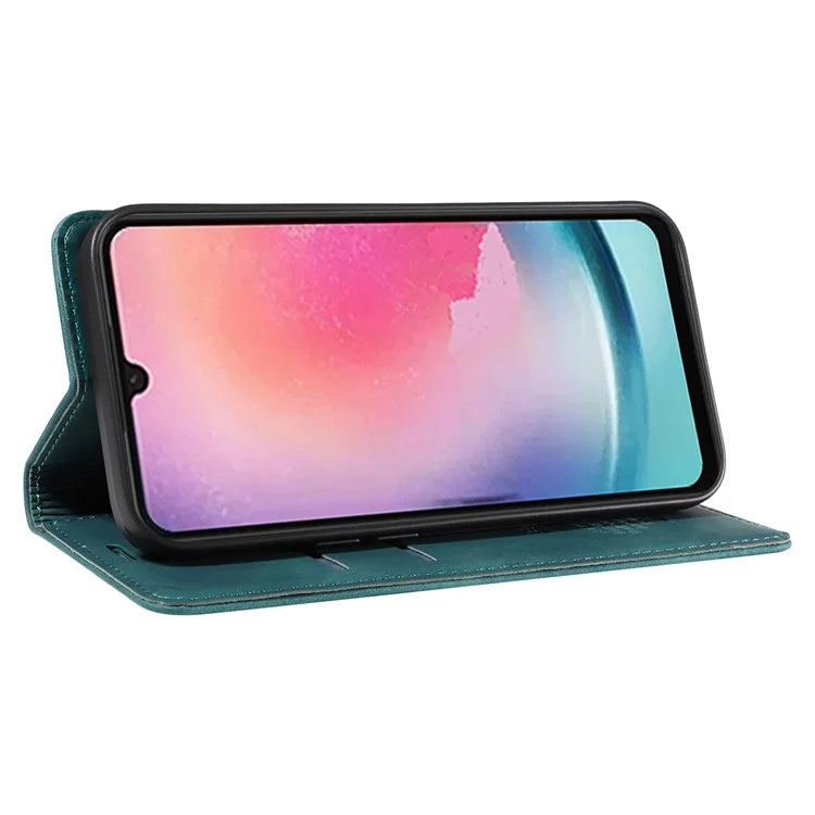 BETOPNICE 003 for Samsung Galaxy A25 5G (Global) (161.0 x 76.5 x 8.3mm) Case Mobile Phone Guard RFID Blocking Stand Cover