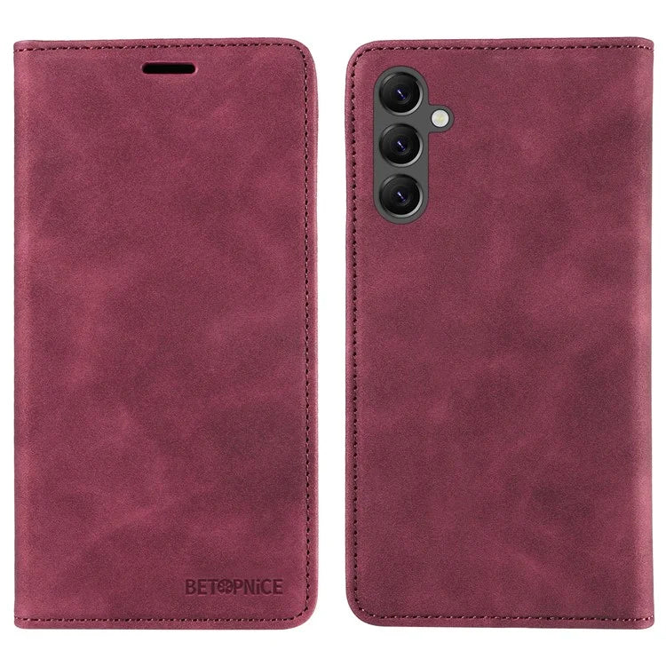 BETOPNICE 003 for Samsung Galaxy A25 5G (Global) (161.0 x 76.5 x 8.3mm) Case Mobile Phone Guard RFID Blocking Stand Cover