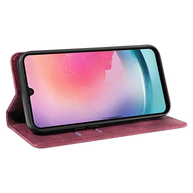 BETOPNICE 003 for Samsung Galaxy A25 5G (Global) (161.0 x 76.5 x 8.3mm) Case Mobile Phone Guard RFID Blocking Stand Cover