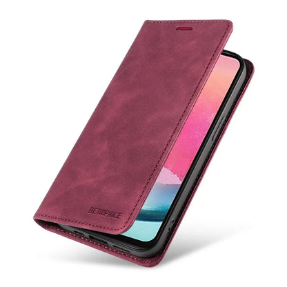 BETOPNICE 003 for Samsung Galaxy A25 5G (Global) (161.0 x 76.5 x 8.3mm) Case Mobile Phone Guard RFID Blocking Stand Cover