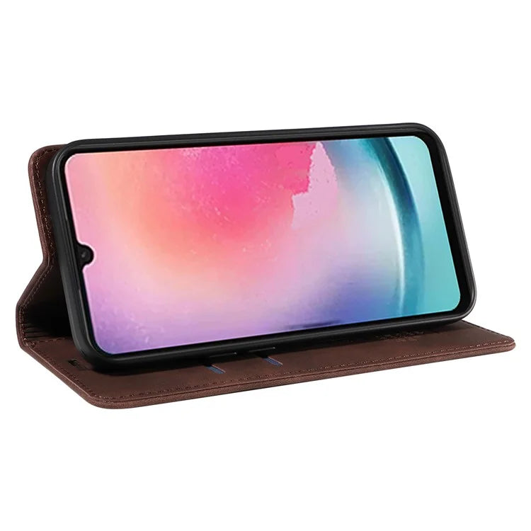 BETOPNICE 003 for Samsung Galaxy A25 5G (Global) (161.0 x 76.5 x 8.3mm) Case Mobile Phone Guard RFID Blocking Stand Cover