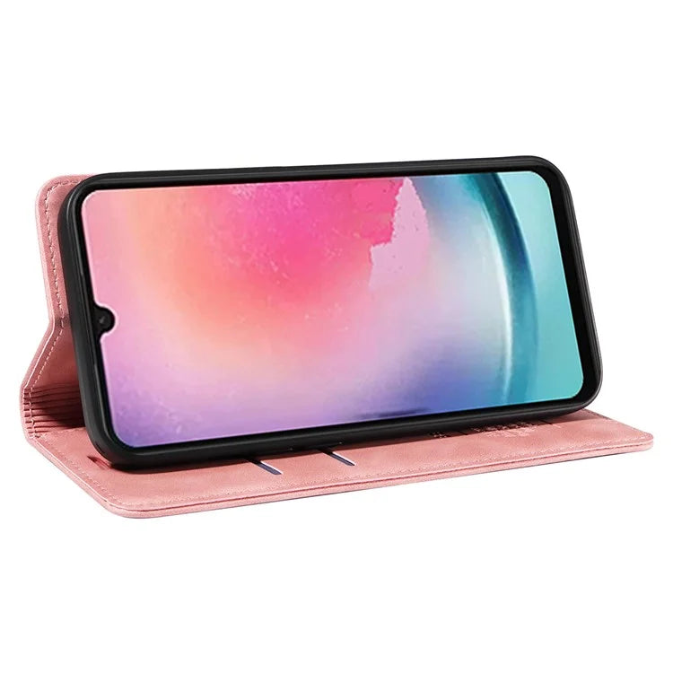 BETOPNICE 003 for Samsung Galaxy A25 5G (Global) (161.0 x 76.5 x 8.3mm) Case Mobile Phone Guard RFID Blocking Stand Cover