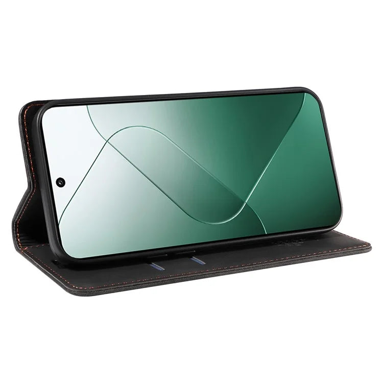 BETOPNICE 003 for Xiaomi 14 Case RFID Blocking Book Style Phone Stand Cover
