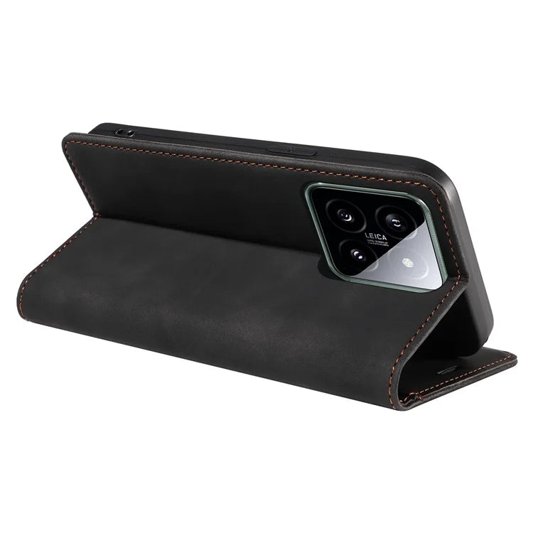 BETOPNICE 003 for Xiaomi 14 Case RFID Blocking Book Style Phone Stand Cover