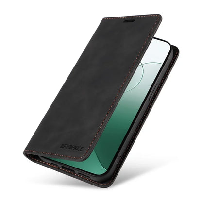 BETOPNICE 003 for Xiaomi 14 Case RFID Blocking Book Style Phone Stand Cover