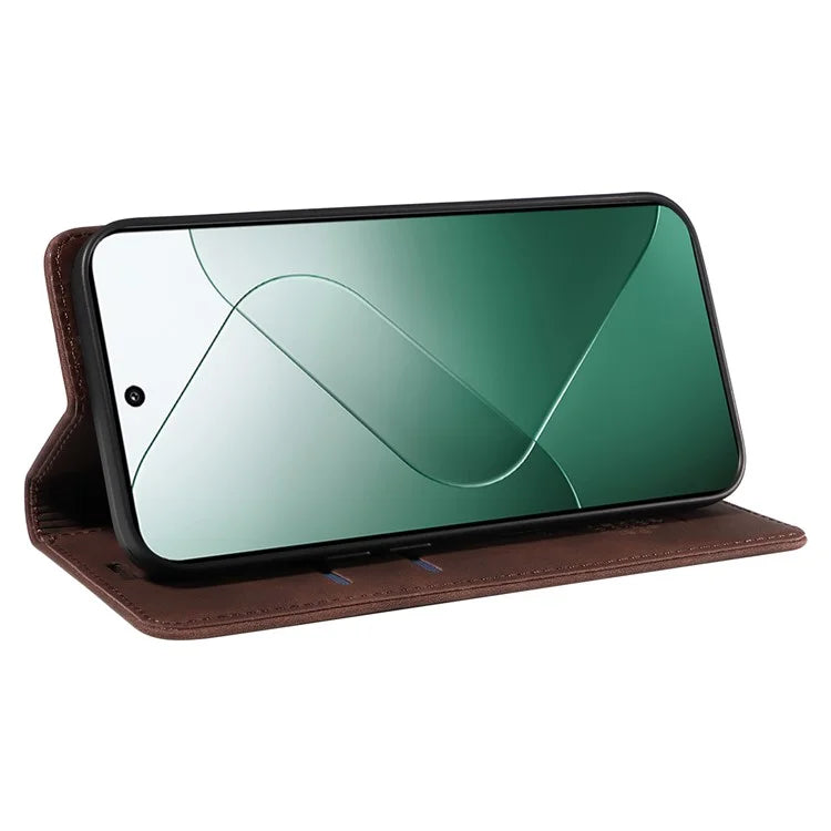 BETOPNICE 003 for Xiaomi 14 Case RFID Blocking Book Style Phone Stand Cover