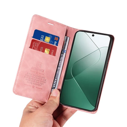 BETOPNICE 003 for Xiaomi 14 Case RFID Blocking Book Style Phone Stand Cover