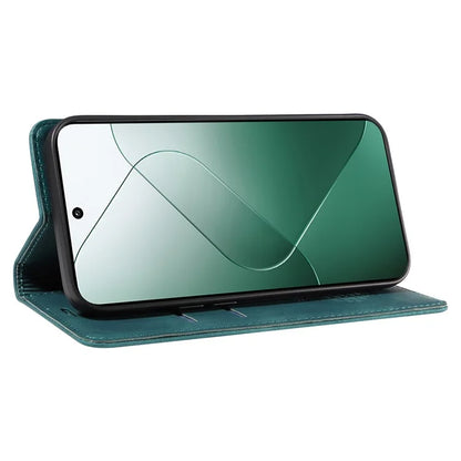 BETOPNICE 003 for Xiaomi 14 Case RFID Blocking Book Style Phone Stand Cover