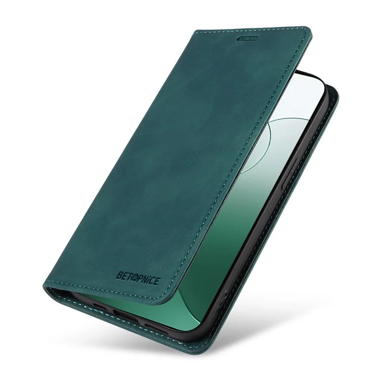 BETOPNICE 003 for Xiaomi 14 Case RFID Blocking Book Style Phone Stand Cover