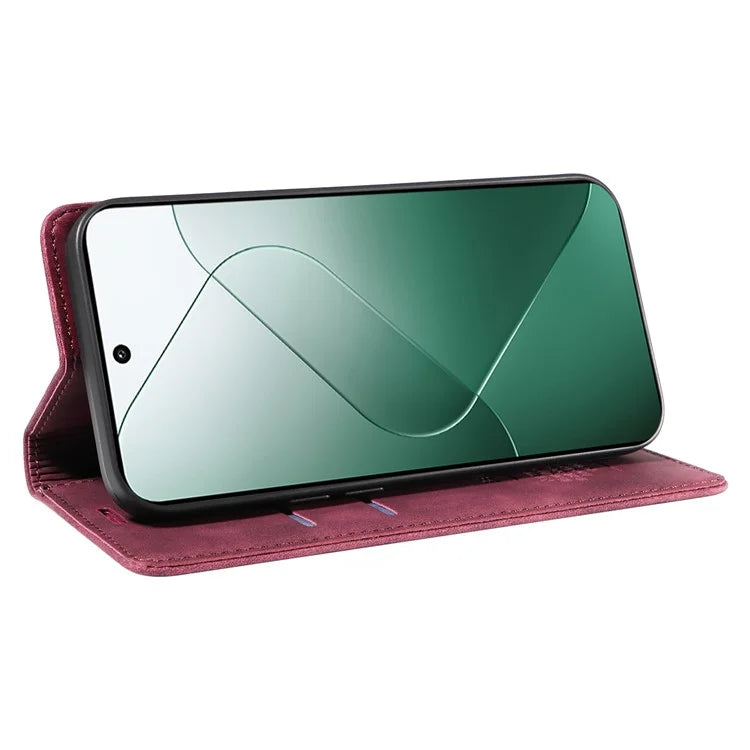 BETOPNICE 003 for Xiaomi 14 Case RFID Blocking Book Style Phone Stand Cover