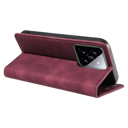 BETOPNICE 003 for Xiaomi 14 Case RFID Blocking Book Style Phone Stand Cover