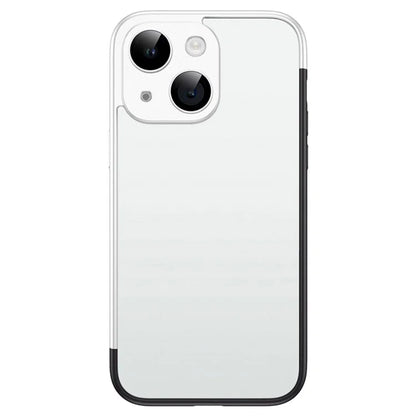VOERO Shockproof Cover for iPhone 15 Plus Case Hard PC Phone Protector with PC Lens Film / Black