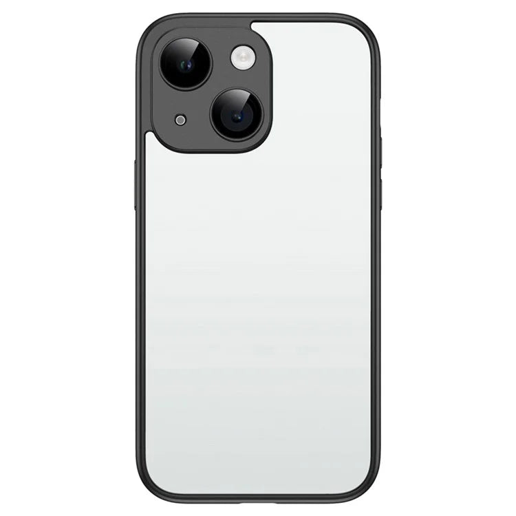 VOERO For iPhone 14 Plus Hard PC Case Anti-Drop Protective Phone Cover with PC Lens Film
