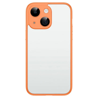 VOERO For iPhone 14 Plus Hard PC Case Anti-Drop Protective Phone Cover with PC Lens Film