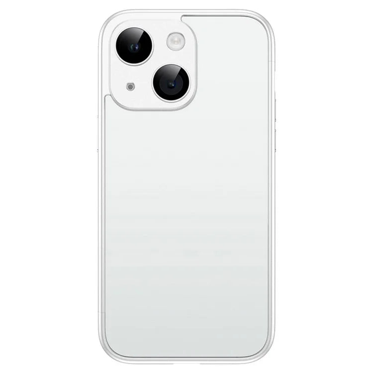 VOERO For iPhone 14 Plus Hard PC Case Anti-Drop Protective Phone Cover with PC Lens Film