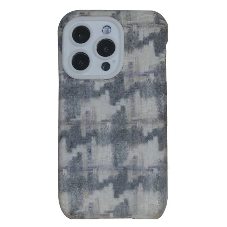 For iPhone 14 Pro Case Shockproof TPU+Cloth Phone Case with Lens Frame