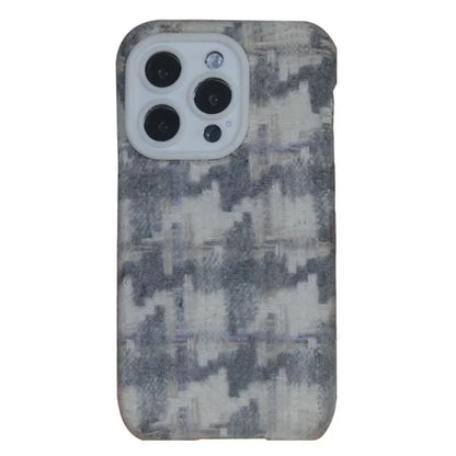 For iPhone 14 Pro Case Shockproof TPU+Cloth Phone Case with Lens Frame