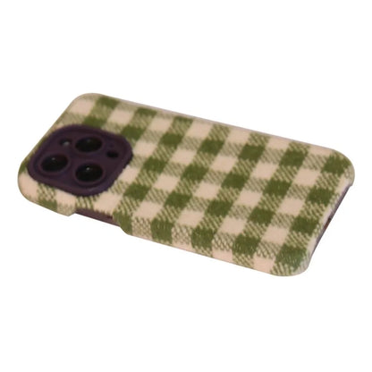 For iPhone 14 Pro Case Shockproof TPU+Cloth Phone Case with Lens Frame