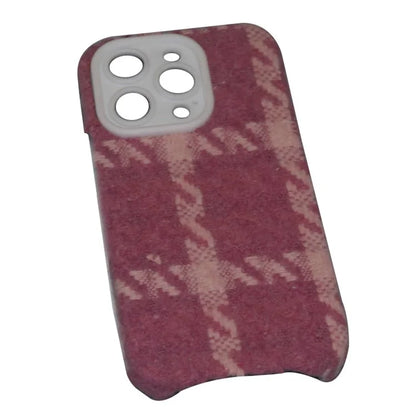 For iPhone 14 Pro Case Shockproof TPU+Cloth Phone Case with Lens Frame