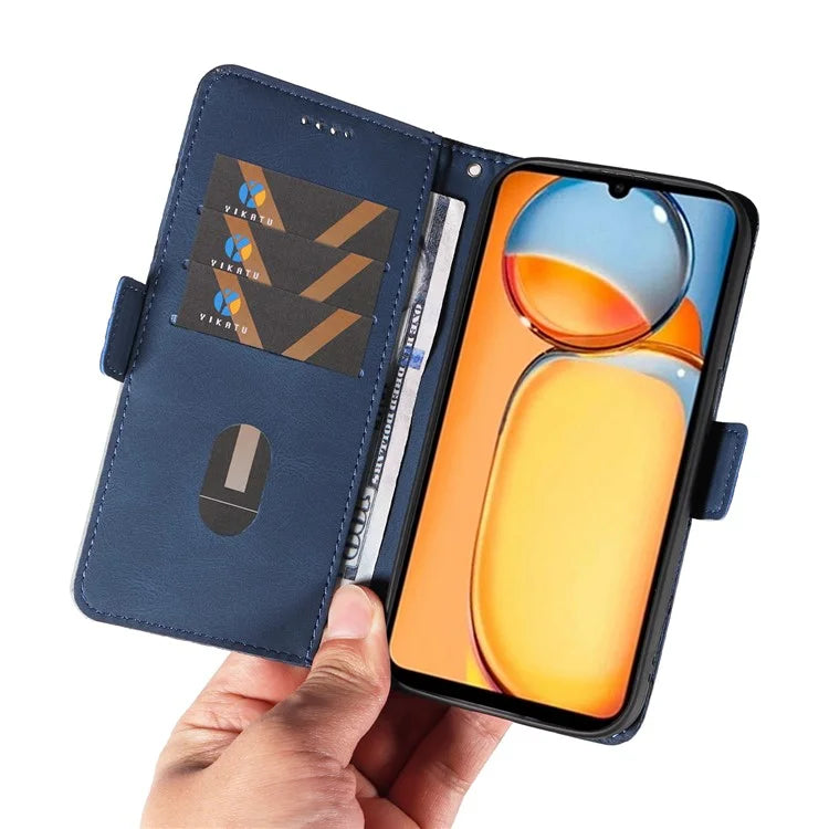 For Xiaomi Redmi 13C 4G / Poco C65 4G Case Imprinted Phone Leather Wallet Protective Cover
