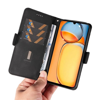 For Xiaomi Redmi 13C 4G / Poco C65 4G Case Imprinted Phone Leather Wallet Protective Cover