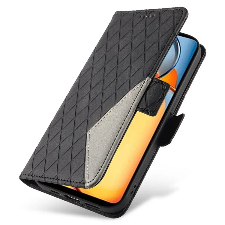 For Xiaomi Redmi 13C 4G / Poco C65 4G Case Imprinted Phone Leather Wallet Protective Cover