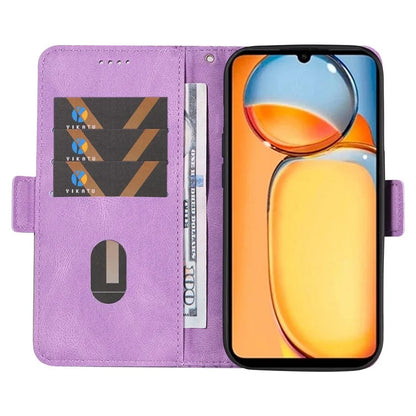 For Xiaomi Redmi 13C 4G / Poco C65 4G Case Imprinted Phone Leather Wallet Protective Cover