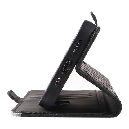 For Xiaomi 14 Pro Case Rhombus Imprinted Leather Flip Phone Protective Cover