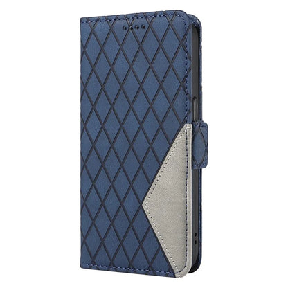 For Xiaomi 14 Pro Case Rhombus Imprinted Leather Flip Phone Protective Cover