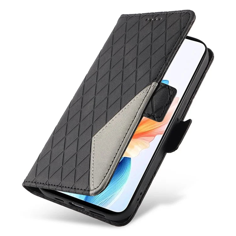 For Oppo A79 5G / A2 5G Case Imprinted Leather Protective Wallet Stand Phone Cover