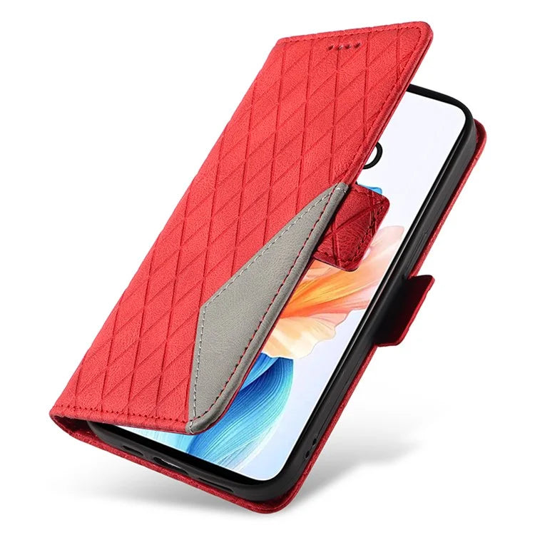 For Oppo A79 5G / A2 5G Case Imprinted Leather Protective Wallet Stand Phone Cover