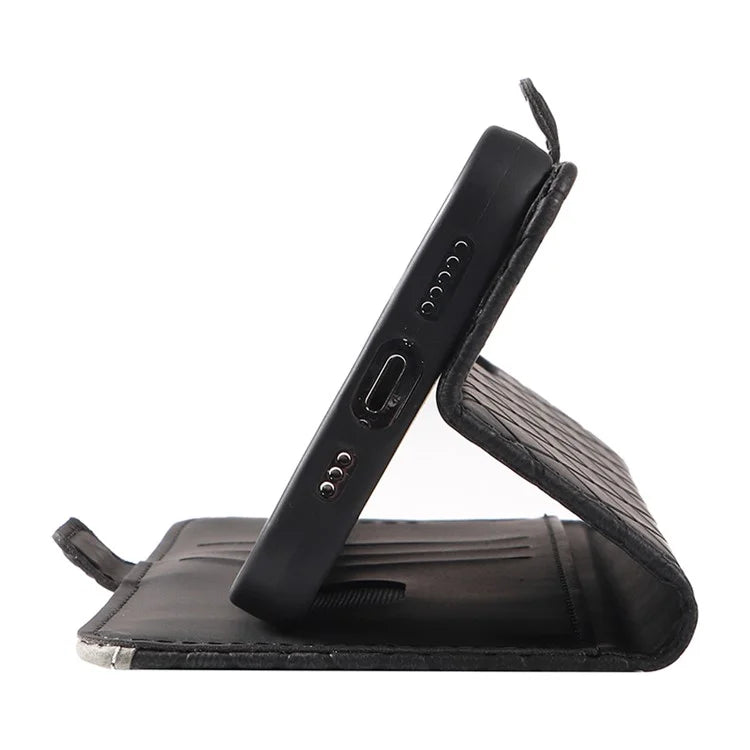 For Xiaomi 14 Case Rhombus Imprinted Leather Wallet Phone Stand Cover