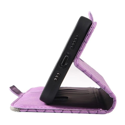 For Xiaomi 14 Case Rhombus Imprinted Leather Wallet Phone Stand Cover