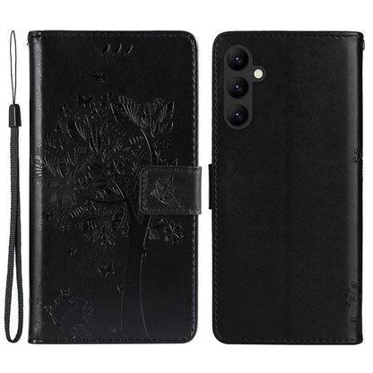 KT Imprinting Flower Series-3 for Samsung Galaxy A25 5G (Global) (161.0 x 76.5 x 8.3mm) Phone Case Magnetic Phone Cover Wallet